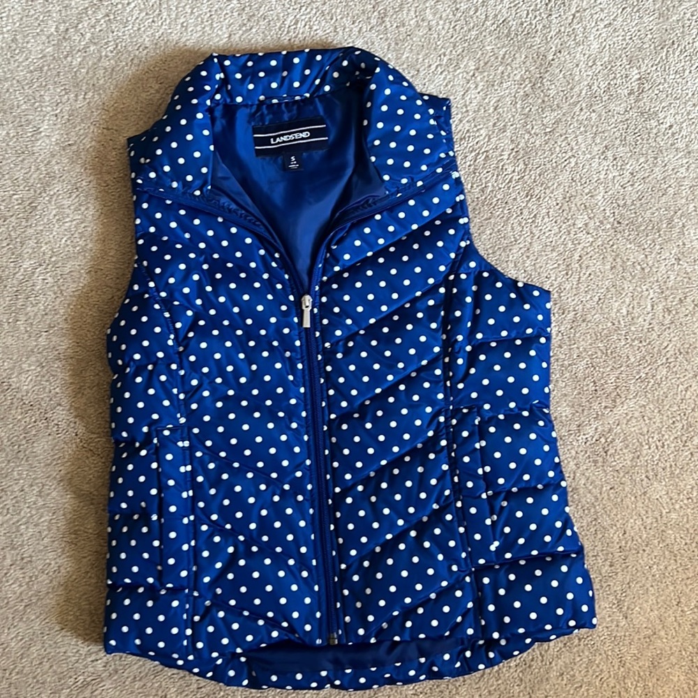 Womens lands end vest